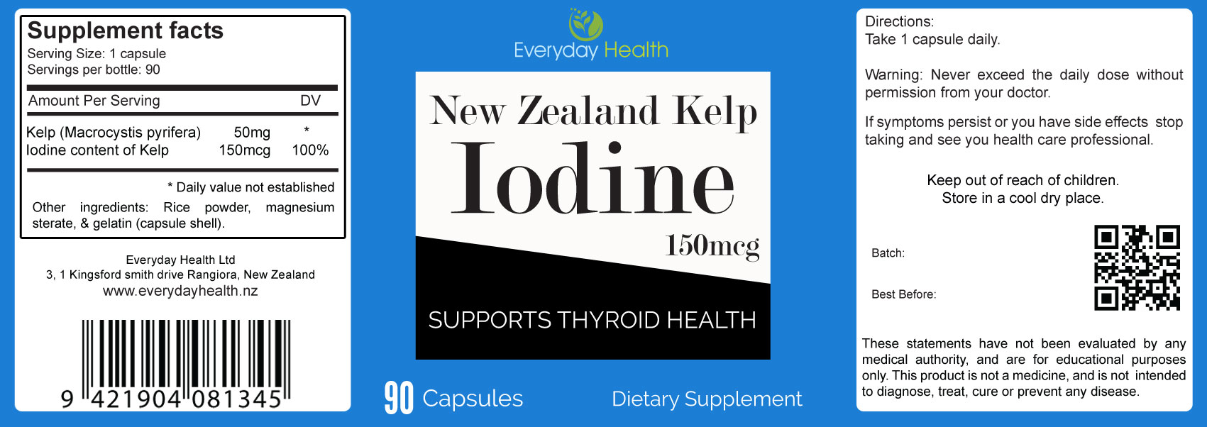 NEW ZEALAND KELP Iodine - Image 2